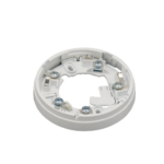 Heat detector for fire alarms, designed to sense rapid temperature increases in fire situations, suitable for kitchens and industrial areas, part of an integrated fire safety system.