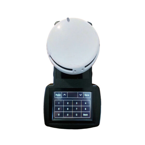 Assorted fire safety accessories including smoke detectors, heat sensors, fire alarm sirens, and control panels, all crucial components of a comprehensive fire protection system.