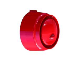 Loud fire alarm siren for indoor and outdoor use, designed to provide audible warnings during fire emergencies, compatible with various fire alarm systems.