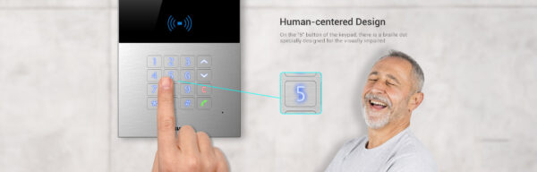 Akuvox Smart intercom monitor in cyprus - R28