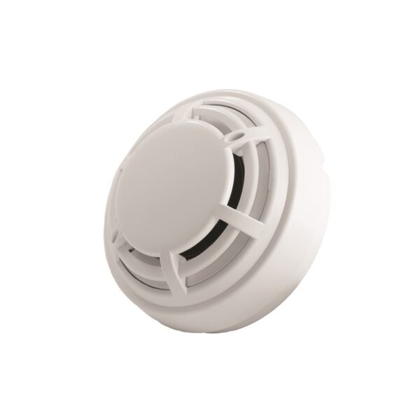 Smoke detector with a built-in alarm, essential for fire safety in homes and businesses, featuring early smoke detection and fire prevention technology.