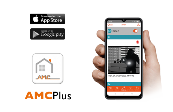 Control Your Alarm with AMC Plus